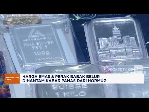 Harga Emas & Perak Babak Belur Dihantam Kabar Panas dari Hormuz