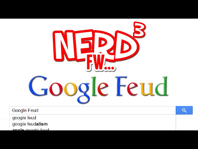 Nerd³ FW - Google Feud 