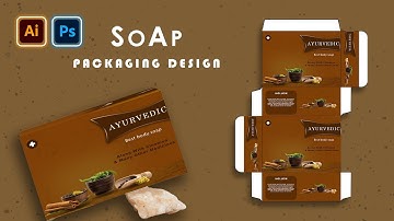 Product Packaging Design Tutorial | Speed art | Illustrator and Photoshop CC