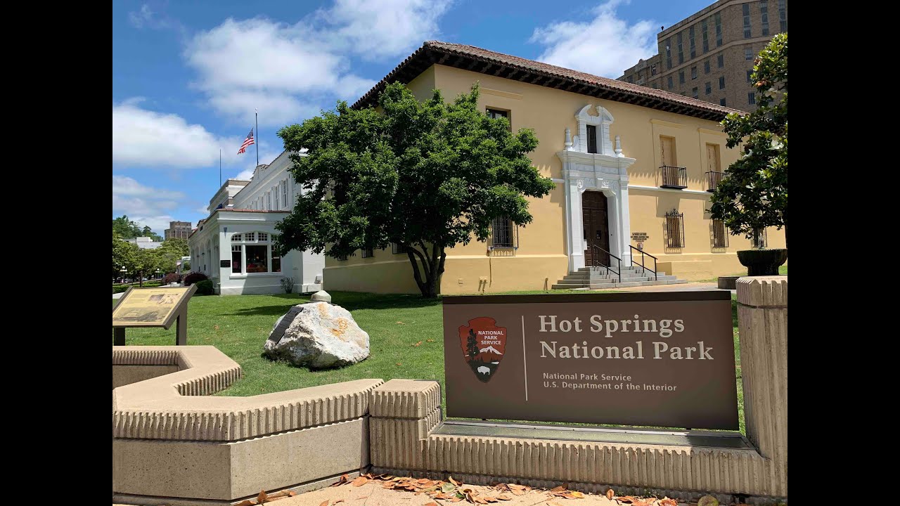 Hot Springs National Park 5/29/2021 Part 1- Fordyce Bathhouse Full Walkthrough