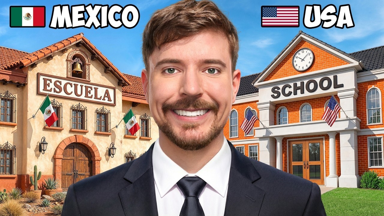 I Built 10 Schools Around The World