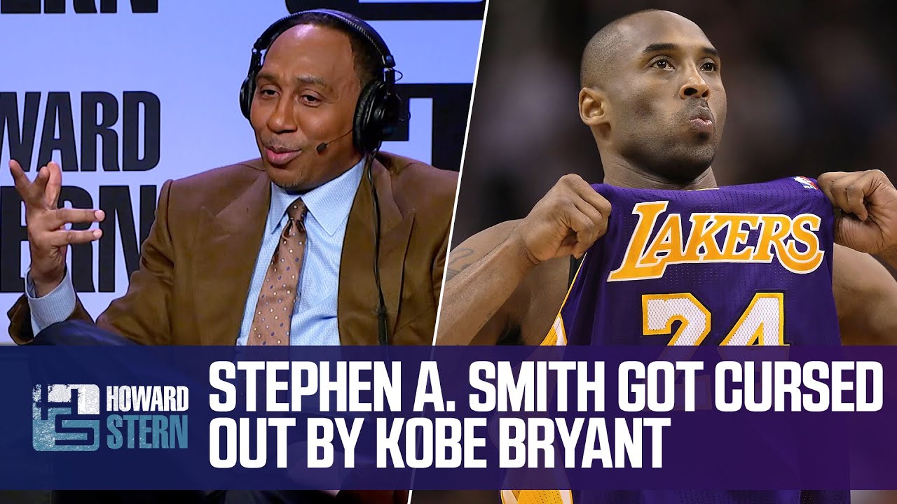Stephen A. Smith Got Cursed Out by Kobe Bryant - YouTube