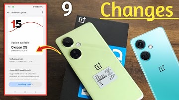 Changes Live Proof OxygenOS 15 version 😯 OnePlus Nord CE 3 Lite 5G & Nord CE 3 5G Android 15