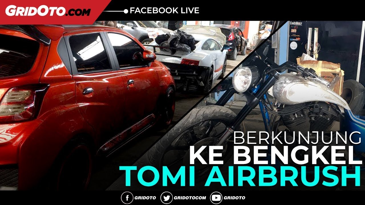 Berkunjung Ke Bengkel Tomi Airbrush