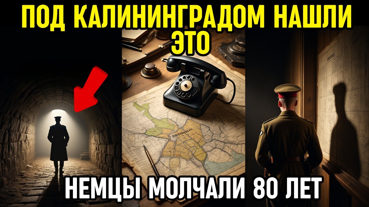 КАЛИНИНГРАД СКРЫВАЕТ УЖАС КЁНИГСБЕРГА! Немецкий ПОДЗЕМНЫЙ ГОРОД... Он все еще там!