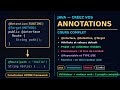 Créez vos Propres Annotations Java — @interface, Processeurs et 2 Projets Complets