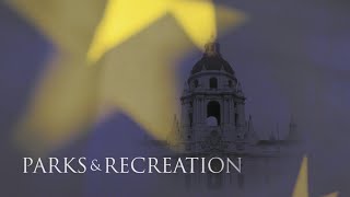 "The Parks Wing" opening credits: The West Wing meets Parks & Recreation