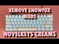 KEMOVE Snowfox Hotswap Keyboard Mods
