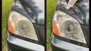 Rain-X extreme clean - Quick headlight restoration