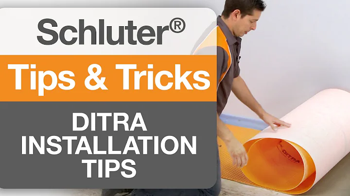 Installation Tips for Schluter-DITRA