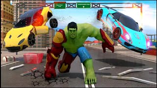 The Hulk Android, iOS Gameplay - Spider Hero Super Fight || Fps Games Offline 2021 part 2 screenshot 3