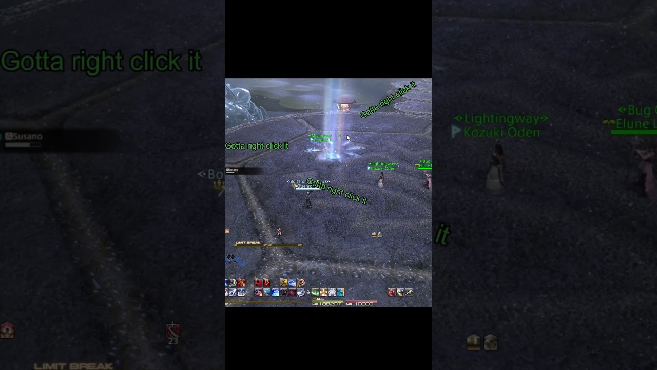 Right click it. Right Click it! RIGHT CLICK IT! 