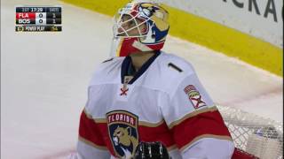 Luongo down and out robs Spooner with glove