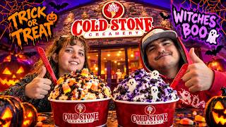 Trying The Halloween Items At Cold Stone