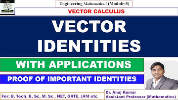 Vector Identities | Vector Identities Formulas | Vector Identities Examples | Vector Identities Gate