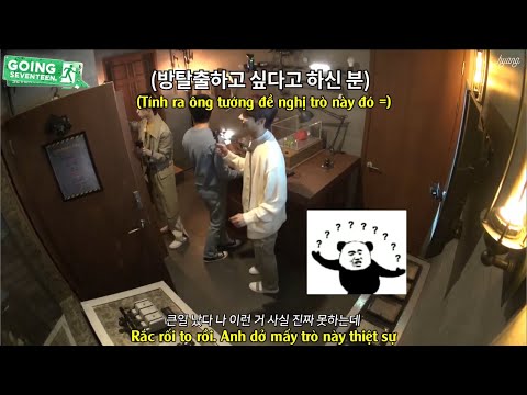[VIETSUB] [GOING SEVENTEEN 2020] EP.12 SVT ESCAPE ROOM #1 - Nước cờ sai ...