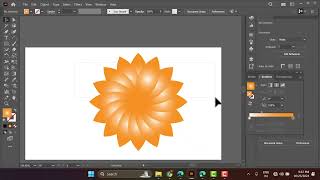 Easy Lotus flower logo | Illustrator tutorials