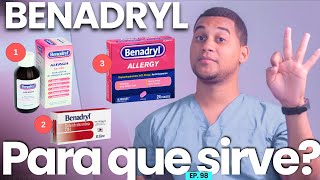 BENADRYL WHAT IS IT USED FOR | 3 THINGS