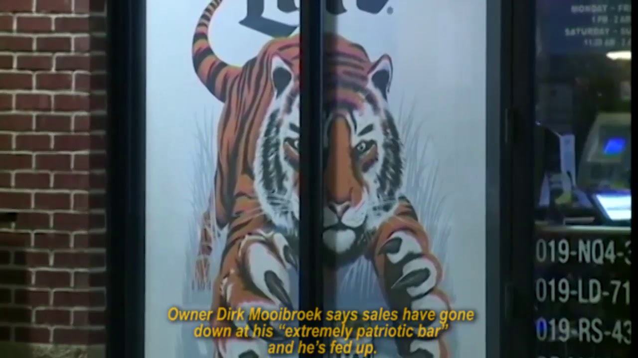 Northern Kentucky bar owner holding NFL merchandise-burning party