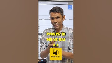 A.I. in Power BI ..this power BI feature work like A.I. #powerbi #powerbitutorial #satishdhawale