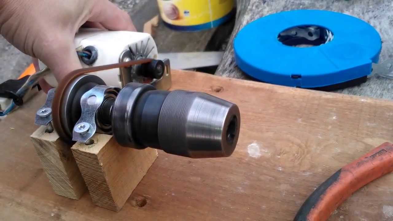 Mini lathe for making fishing floats vid01 proof of 