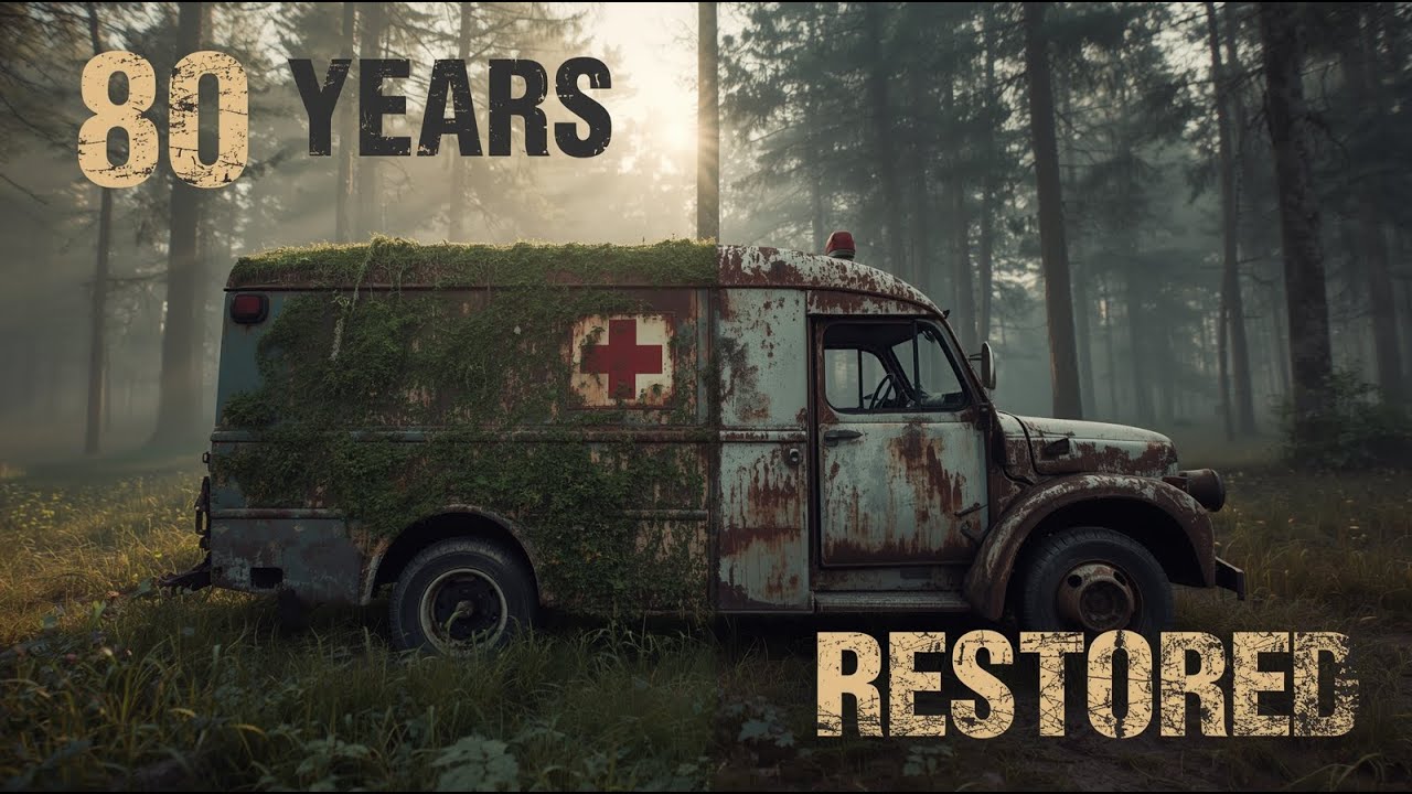 Restoring a WWII Ambulance Lost in the Forest for 80 Years