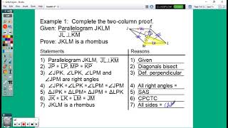 Lesson 6-6 Pt 2: Formal Proofs
