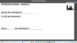 How to simple introduction in Fijian-#simple #Fijian Read