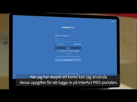 Kom igång med Interact Pro's Portal