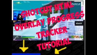 Shotcut HTML Overlay Progress Tracker Tutorial!