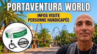 Infos visite de PortAventura World pour personne en situation d'handicap, en mobilité réduite PMR
