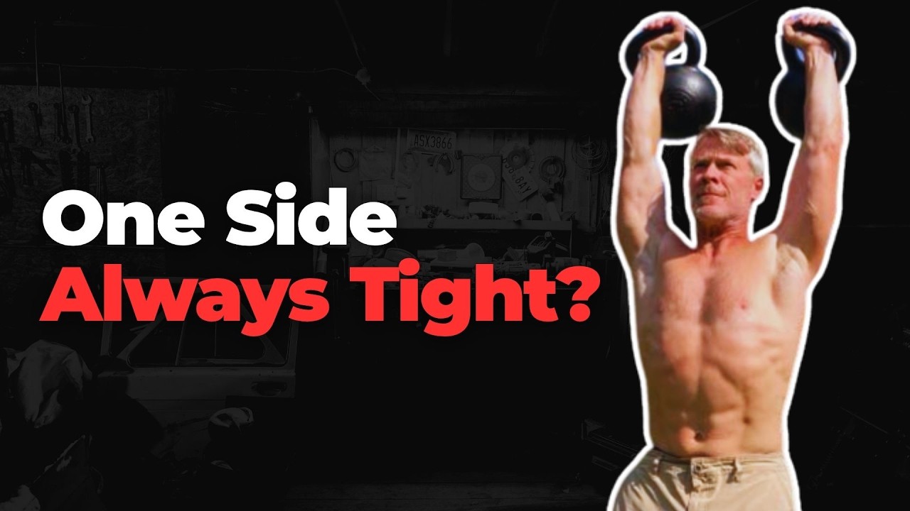 Nagging tightness on one side Here’s why and how to fix it…