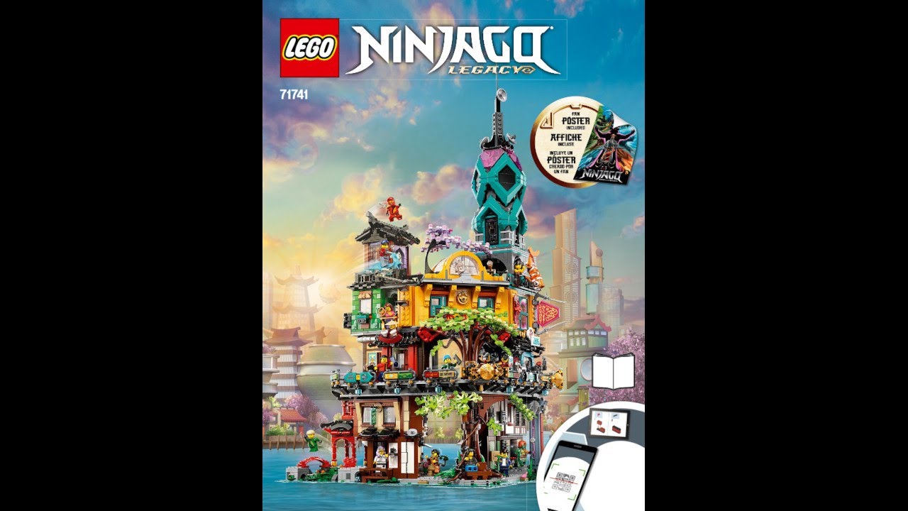 LEGO Instructions | NINJAGO | 71741 | NINJAGO City Gardens