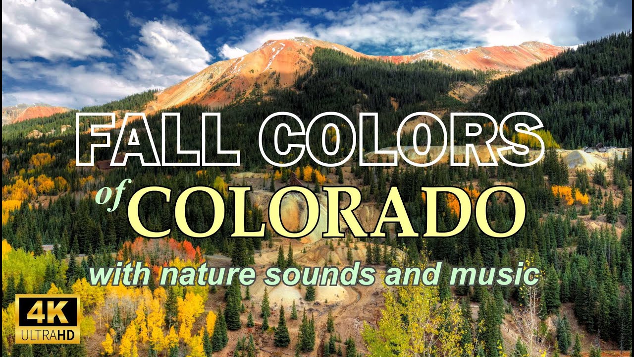 Fall Colors of Colorado 4K with Music and Natural Sounds