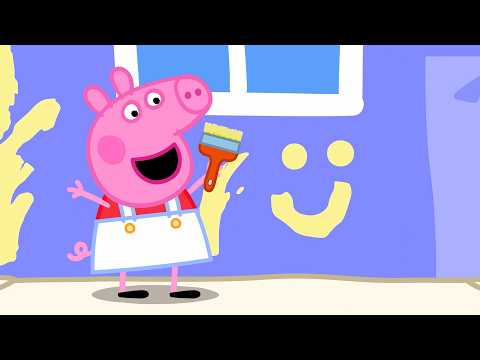 Peppa Pig Paints Evie's Room! 👩‍🎨 | Peppa Pig Tales | Full Episodes | Cartoons | 30 Mins