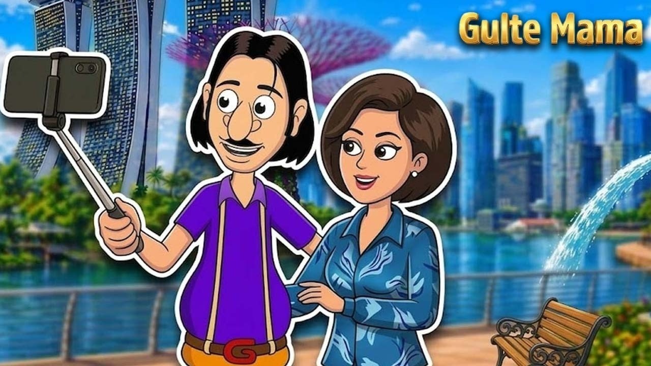 গুলতে মামার রোমান্টিক সিঙ্গাপুর ট্রিপ | Gulte Mama New Episode ...