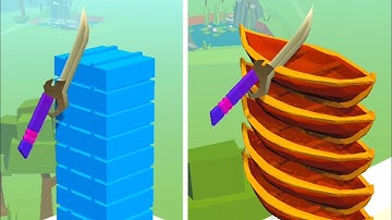 Slice Master Game! Very Satisfying and Relaxing ASMR Slicing Video