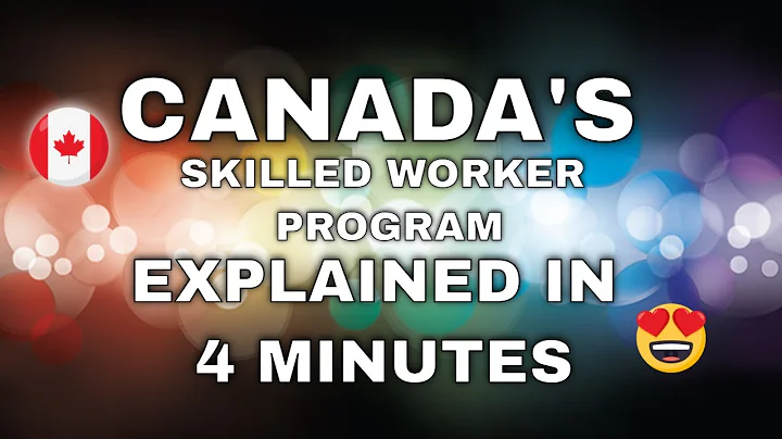 Canada Federal Skilled Worker Guide FSWP | IN 4 MINUTES