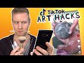 Testing TikTok Art Hacks and - THEY'RE GOOD??