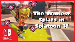 The Craziest Splats In Splatoon 3! |MONTAGE|