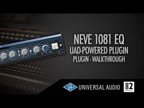 UAD - NEVE - 1081 EQ plugin explained