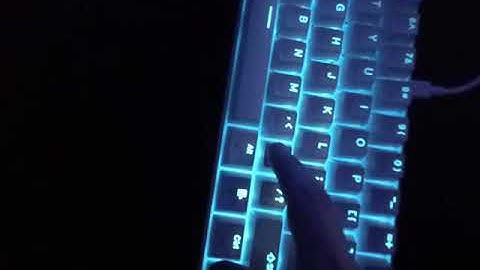 My rk61 does not change color and the software tells me no gaming device found help me!!