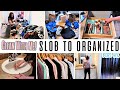 SLOB TO ORGANIZED P1 | EXTREME CLEAN WITH ME | DECLUTTERING ORGANIZING DEEP CLEANING MOTIVATION 2021
