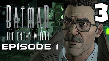 Telltale Batman: The Enemy Within - Episode 1 Part 3 - Riddlers Trap Room