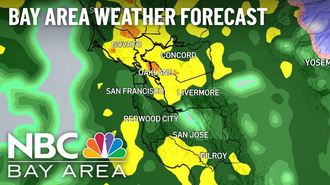 Bay Area Forecast: Heavier Rain & Flood Concern - YouTube