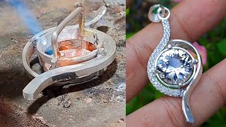how to make silver pendant, unique silver pendant ideas,