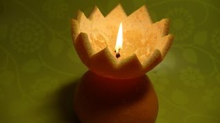 Как сделать свечу из апельсина своими руками Способ выживания туриста Как сделать свечу из апельсина своими руками Способ выживания туриста