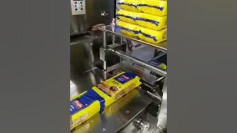 Cookies Tray Packaging Machine (Horizontal Flow Wrapper)