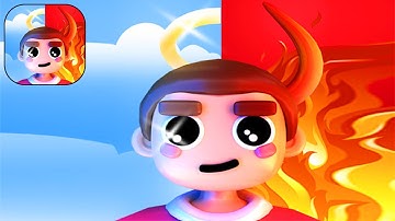 Heaven and Hell 👿👼 Gameplay All Levels Max Level (Android, iOS)