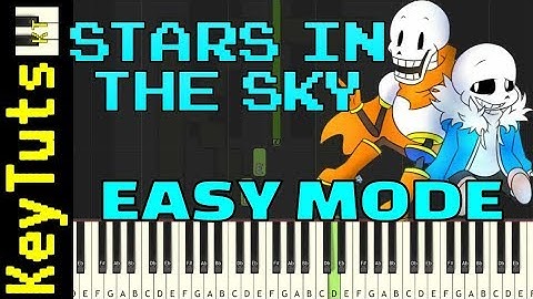 Learn to Play Stars In The Sky from Glitchtale (Undertale AU) - Easy Mode